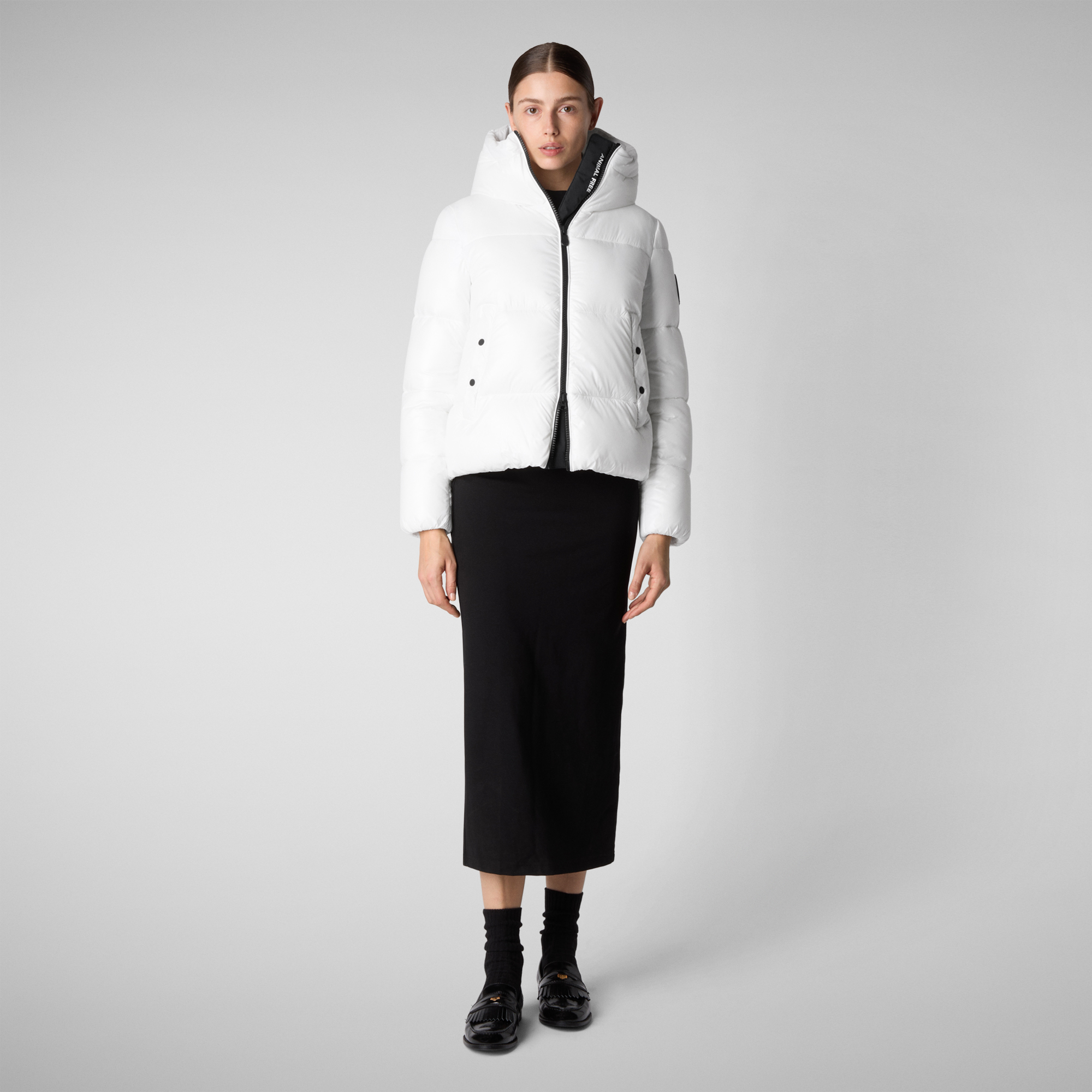 ジャケット SAVE THE DUCK Woman Jacket Beige D32142WGRIN20 40034 Greta Save the Duck Double Breasted Jacket - SAVE THE DUCK